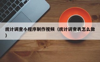 铜仁统计调查小程序制作视频（统计调查表怎么做）